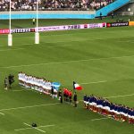 熱い両国国歌斉唱! 選手は武者震いで涙を流し、スタジアムは大合唱!