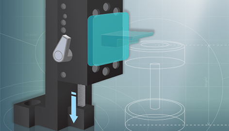 Press fit height inspection jig by multifunction feeding screw type stage