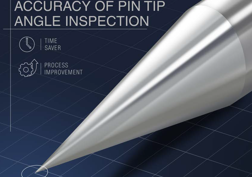 Accuracy of pin tip angle inspection