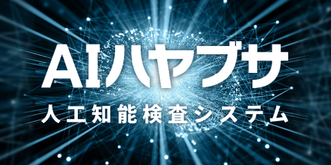 人工知能検査システム AIハヤブサ