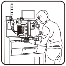 Embedded in machinery and devices to avoid interference, workpiece alignment, external inspection, work process monitoring.